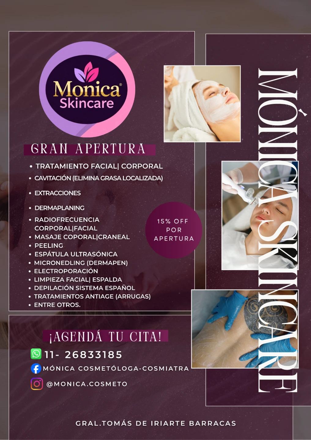 Portada de Monica Skincare