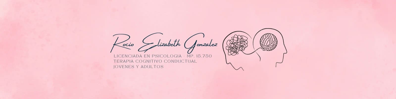 Portada de Psicóloga - Rocio E. Gonzalez