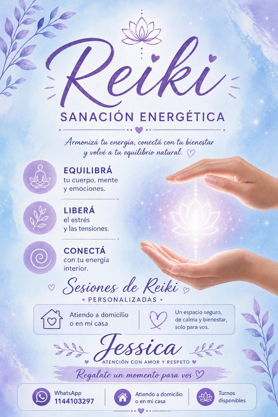 Portada de Sesiones De Reiki